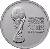 Russia 25 Rubles, 2018 Cup UC161 - Rusia