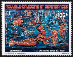 Nouvelle Calédonie 1978 - Yvert N° PA 185 - Michel N° 613 * - Unused Stamps