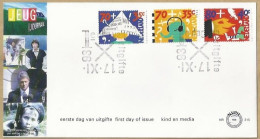 NL.- FDC. NVPH Nr. 315. EERSTE DAG VAN UITGIFTE. FIRST DAY OF ISSUE. 17-11-1993. JEUGD JOURNAAL. - FDC