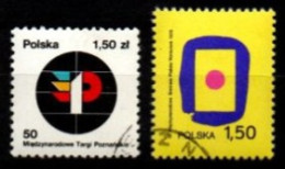 POLOGNE    -     1978  . Y&T N° 2386 / 2387  Oblitérés. - Gebruikt