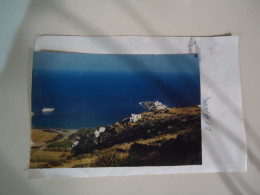 GREECE  POSTCARDS  ΦΩΤΟ   SMALL  ΣΙΦΝΟΣ      FOR MORE PURCHASES 10% DISCOUNT - Grecia