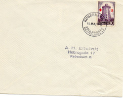 DANEMARK.1944. CROIX-ROUGE.  FDC .. - Croce Rossa