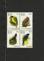 Sri Lanka 1987 Birds In Blok Of 4 MNH - Sri Lanka (Ceylon) (1948-...)