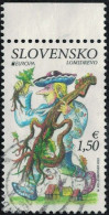 Slovaquie 2022 Used Europa Histoires Et Mythes Lomidrevo Y&T SK 850 SU - Nuevos