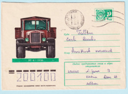 USSR 1975.1104. Truck "YaG-6" (1936). Prestamped Cover, Used - 1970-79