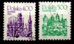 POLOGNE    -    1981 . Y&T N° 2568 / 2569  Oblitérés . - Usati