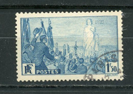 FRANCE- POUR LA PAIX- N° Yvert 328 OBL. - Usati