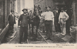 Montceau Les Mines, Descente D'un Cheval Dans La Mine - Andere & Zonder Classificatie