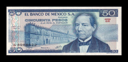 México 50 Pesos 1979 Pick 67b Serie GR Sc Unc - Messico
