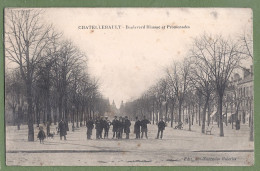 CPA  - VIENNE - POITIERS - CHATELLERAULT -BOULEVARD BLOSSAC ET PROMENADES - Animation - Chatellerault