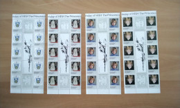 Falkland Islands Scott 348/351 ** Princess Diana. - Falklandeilanden