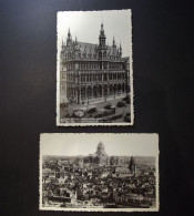 België - Belgique - Brussel  CPA  Maison Du Roi Het Broodhuis - Panorama Palais Justice église De La Chapelle Kapelkerk. - Monumenten, Gebouwen