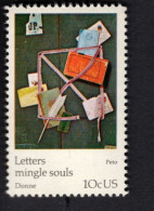 199972019 1974 SCOTT 1532 (XX) POSTFRIS MINT NEVER HINGED  -  UPU CENT. -UNIVERSAL POSTAL UNION - OLD SCRAPS - Ongebruikt