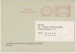 Schweiz 1982, Eilige Drucksache Freistempel / EMA / Meterstamp Basel - Frankeermachinen