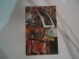 SINGAPORE POSTCARDS   SMALL KEVADA CARRYING HINDU DEVETES     FOR MORE PURCHASES 10% DISCOUNT - Singapur