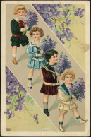 ENFANTS 1907 "Parade En Fleurs" - Scenes & Landscapes