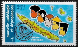 Nouvelle Calédonie 1979 - Yvert N° PA 197 - Michel N° 634 * - Unused Stamps