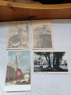 4x AK "WASSERBURG AM INN, BAYERN" SCHÖNE ALTE POSTKARTEN VINTAGE CHIC HISTORISCH  HEIMAT SAMMLER  GUT ERHALTEN - Wasserburg (Inn)