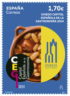 España. Spain. 2024. Capital Española De La Gastronomía 2024. Oviedo - Neufs