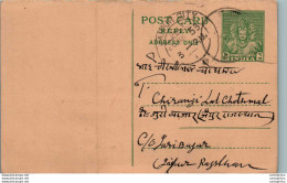 India Postal Stationery 9p - Postcards