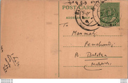 India Postal Stationery 9p To Balotra Marwar - Postcards