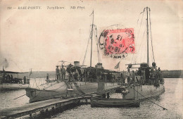 TUNISIE - Baie Ponty - Torpilleurs - N D Phot - Animé - Vue Sur Le Quai - Carte Postale Ancienne - Tunisia