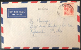 Papouasie-Nouvelle-Guinée, Divers Sur Enveloppe De KOKOPO - (B2265) - Papoea-Nieuw-Guinea