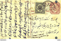 '"''India Postal Stationery 4p Nizam''''s Dominions''"' - Cartes Postales