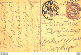 '"''India Postal Stationery 8p Nizam''''s Dominions''"' - Cartes Postales