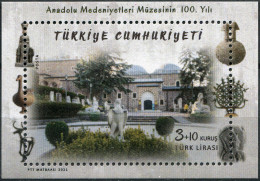 TURKEY - 2021 - SOUVENIR SHEET MNH ** - Museum Of Anatolian Civilizations - Ongebruikt