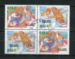 FRANCE - JO DE PEKIN -  N° Yvert 4224+4225 Obli.ronde De “SEVERIN De 2013” - Usados