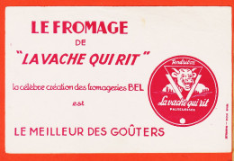 10133 ● Fromage LA VACHE Qui RIT Tendrebon Célèbre Création Fromageries BEL Le Meilleur Des Gôuters Buvard-Blotter - Zuivel