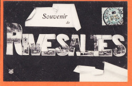 10423 ● RIVESALTES (66) Souvenir De .. Multivues Lettres 1906 à VILAREM Chez BASSERES Port-Vendres MTIL  - Rivesaltes