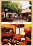 10218 ● Peu Commun REALMONT Hotel-Restaurant NOEL GALINIER Jardin Intérieur Terrasse Couverte Salon-Fumoir Cppub 1970s  - Realmont