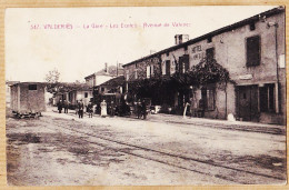 10240 ● ● VALDERIES Train En Gare Les Ecoles Hotel Du Commerce Avenue VALENCE à Marcelle TOURNIER Rue Ferrer Carmaux - Other & Unclassified