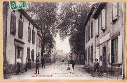 10226 ● Peu Commun PEMPELONNE Pampelonne La POSTE Café Du Centre GRAND RUE 1906 à PERRIN Receveur Besançon - POUX 792 - Pampelonne