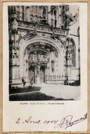 10011 ● BOURG-en-BRESSE Ain Eglise De BROU Portail D'Entrée 1904 à Alice CATALAN Grande-Rue Montpellier - Brou - Kerk