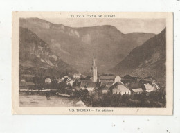 THORENS -GLIERES  (HAUTE SAVOIE) 1104 VUE GENERALE AVEC EGLISE ET HABITATIONS 1939 - Thorens-Glières