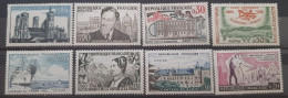 France Yvert 1235 à 1255** Année 1960  (8 Timbres MNH). - Unused Stamps