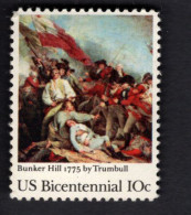 199977446 1975  SCOTT 1564 POSTFRIS MINT NEVER HINGED EINWANDFREI (XX) - BUNKER HILL BATTLE 200TH ANNIV - Ongebruikt