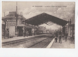 AJC - Picquigny - La Gare - Ligne De Paris à Calais - Picquigny