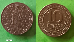 Monnaie 10 Fr Millénaire Capétien - 1987 - Sonstige & Ohne Zuordnung