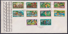 Niue FDC 156-165 Als Ersttagsbrief #NK463 - Niue