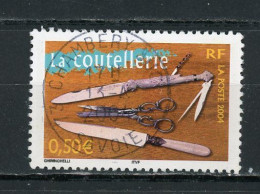 FRANCE - LA COUTELLERIE -  N° Yvert 3646 Obli.ronde De CHAMBERY De 2004 - Oblitérés