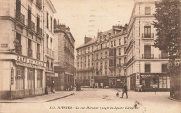 Nantes * La Rue Mercoeur , Angle Du Square Lafayette * Café Du Palais * Débit De Tabac Tabacs - Nantes