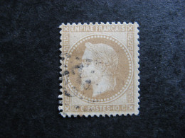 E). TB N° 28B, Oblitéré . - 1863-1870 Napoleon III With Laurels