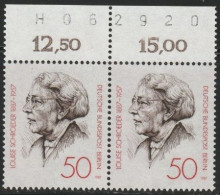 Berlin 1987 Mi-Nr.779 Paar ** Postfrisch 100.Geb. Louise Schroeder ( B2827 ) Günstige Versandkosten - Unused Stamps