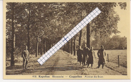 HOOGBOOM-KAPELLEN "BLOEMENLEI-AVENUE DES FLEURS-SOLDATEN"HOELEN N° 458 TYPE10 UITGIFTE 1939 - Kapellen