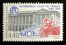 1995 FRANCE N 2974 AUTOMOBILE CLUB DE FRANCE - NEUF** - Unused Stamps