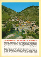 48. GORGES DU TARN – Vue Générale De STE ENIMIE (voir Scan Recto/verso) - Gorges Du Tarn
